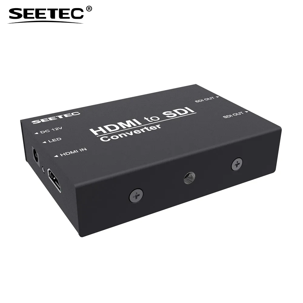 Трансляционный преобразователь Seetec HTS HDMI-совместимый с SDI жесткий металлический