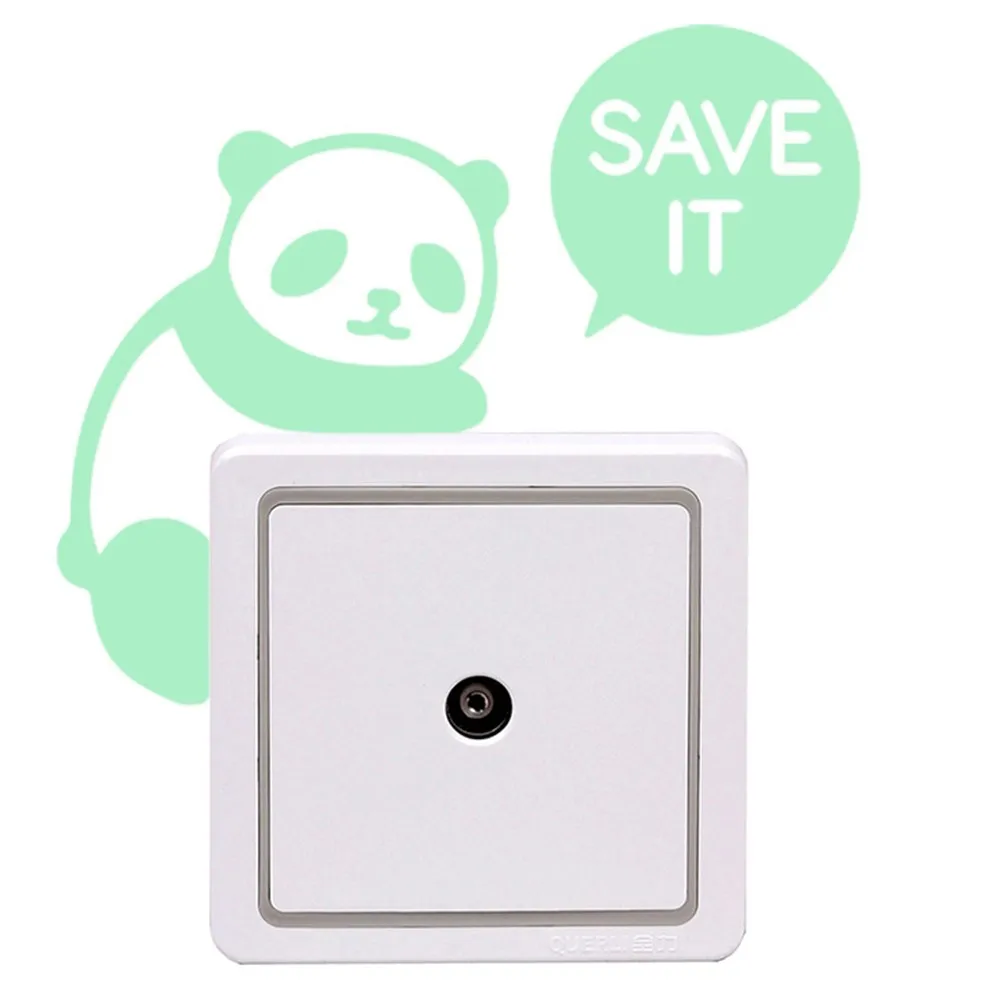 Милая маленькая панда светится в темноте наклейки на стене обои анти шок