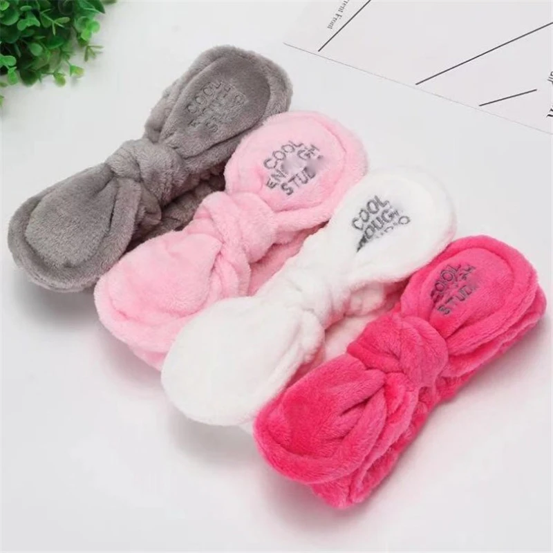 Женская эластичная повязка на голову с большими ушками |