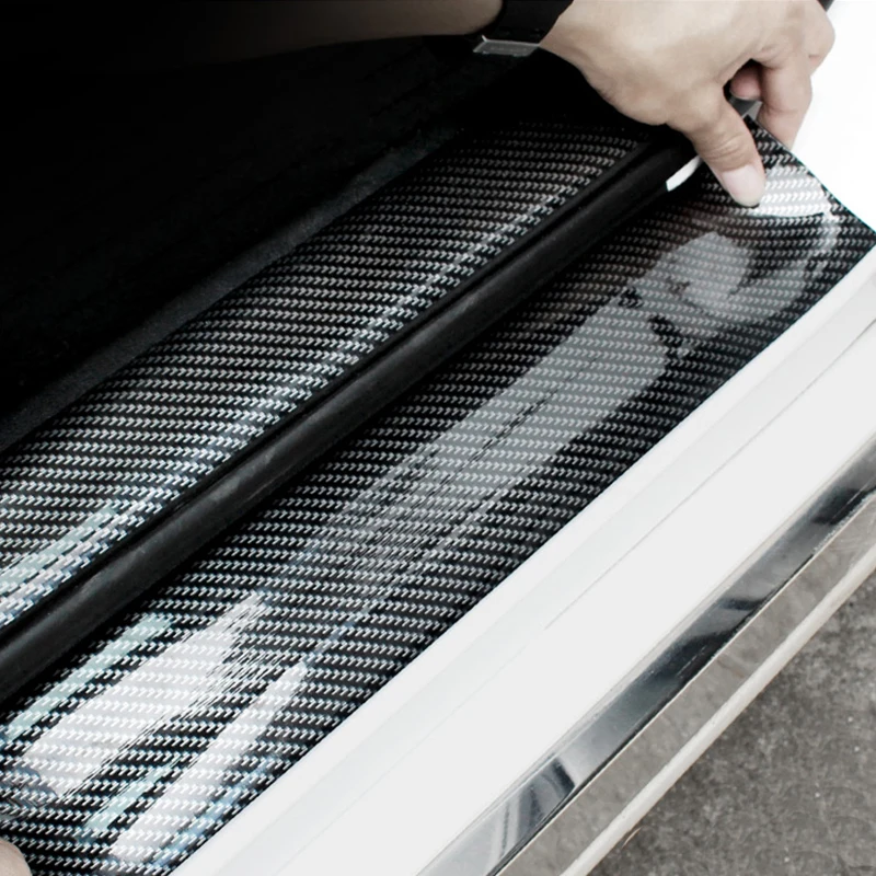 Защитная Накладка на порог автомобиля защита от столкновений защитная наклейка