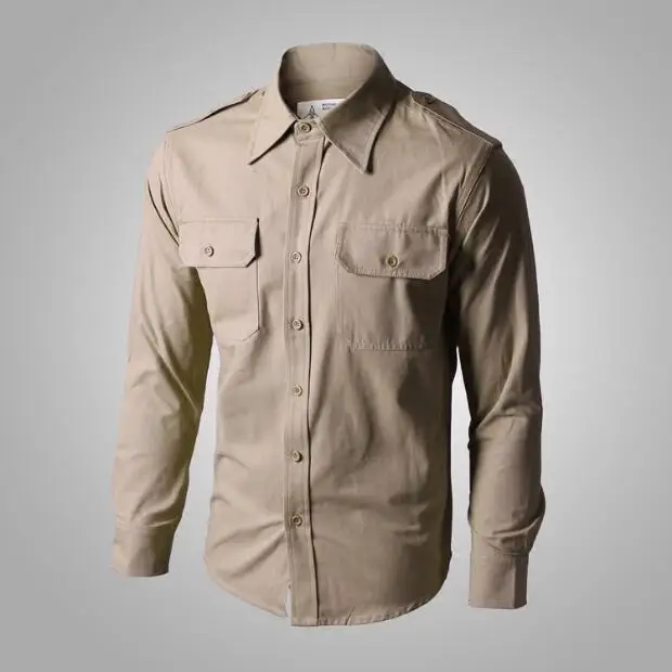 US 101st Airborne Brotherhood-camisa militar para hombre, blusa gruesa de primavera, Archon Officer Vintage