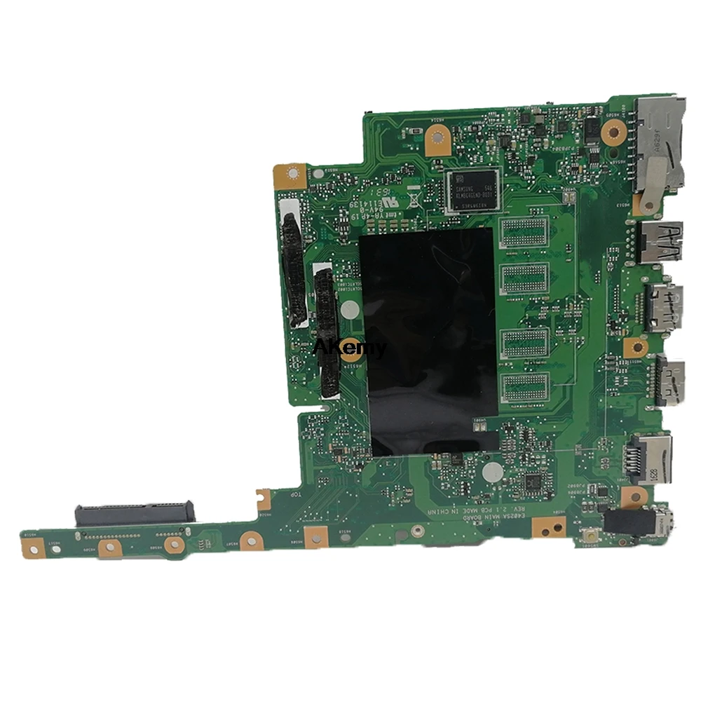 upgraded version 8gbram n3710 cpu for asus e502s e502sa e402s e402sa motherboard e502sa e402sa laptop mainboard mainboard free global shipping