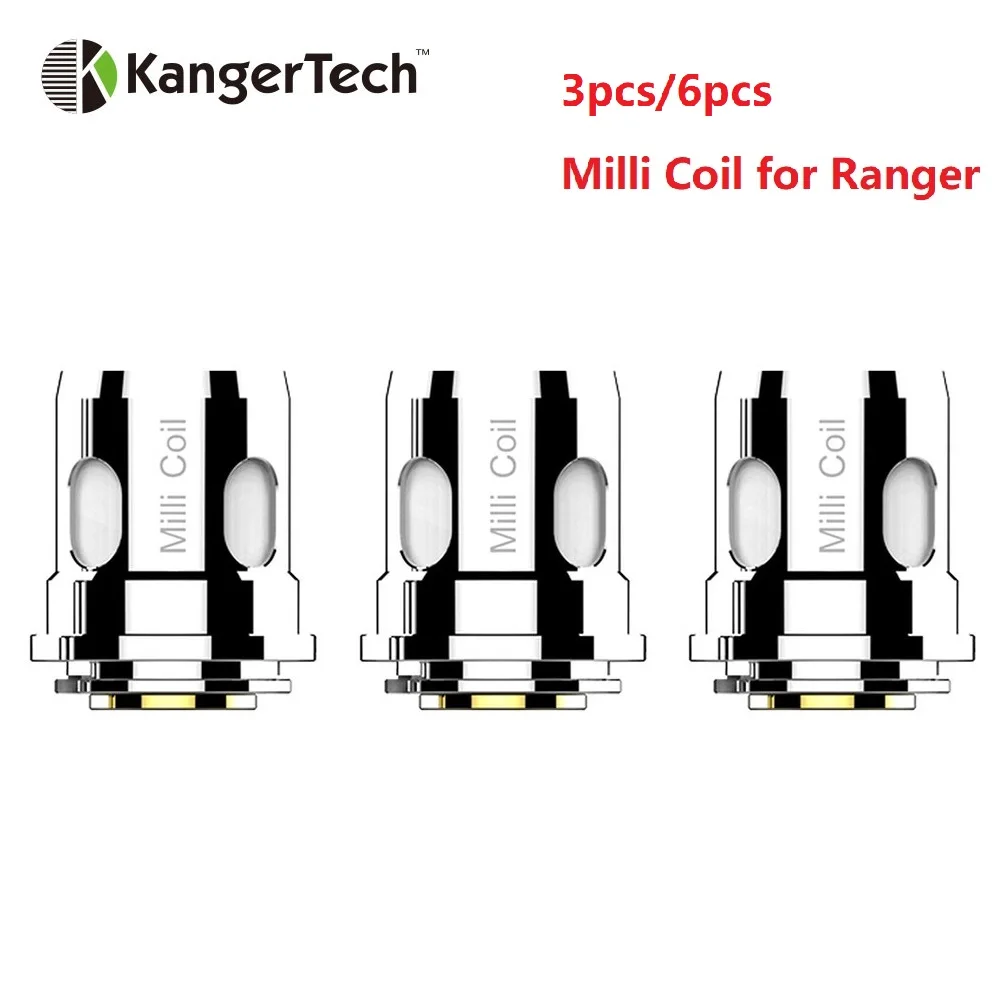 Оригинал 3 шт. 6 Kangertech Milli катушка 0 15 Ом сетчатая катушка/0 4 электронная сигарета