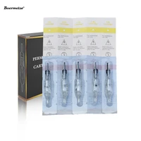 cartridge needle 20piece 1rl0 25mm cartridge needles disposable sterilized tattoo permanent makeup needles tips for eyebrow lip