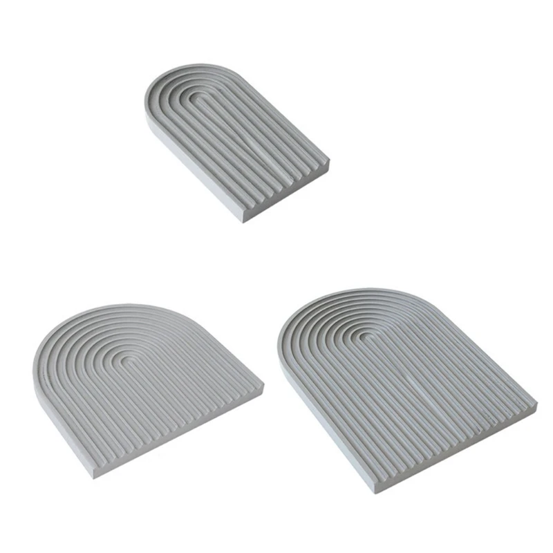 Разделочная доска с волнистой водой поднос креативный геометрический дизайн