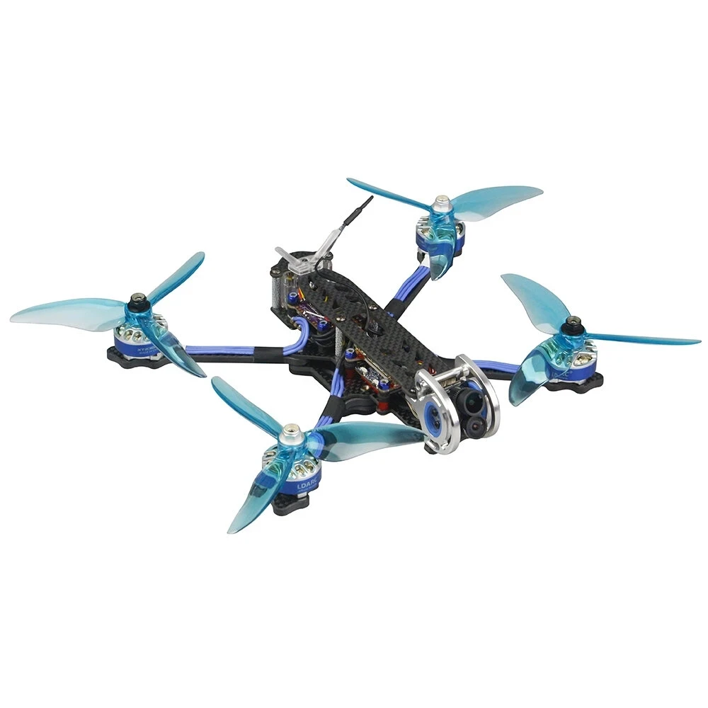 KINGKONG/LDARC DJ220 4K 220 мм 5 дюймов FPV гоночный Дрон PNP F4 FC 40A ESC w/ Runcam Hybrid камера|Детали и