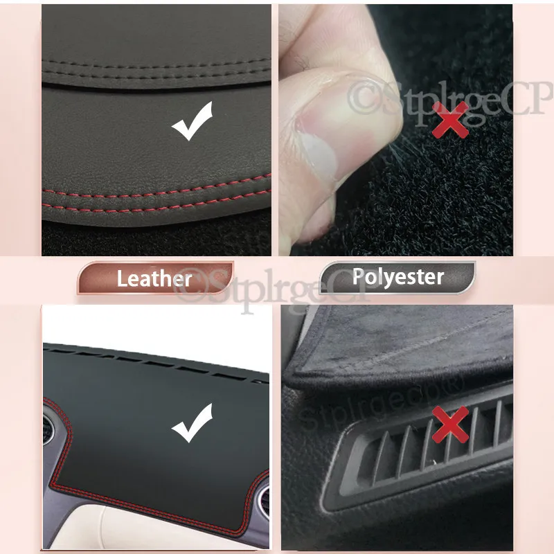 for honda city 2003 2007 gd8 gd9 dashboard cover leather mat pad sunshade protect panel lightproof pad car accessories auto part free global shipping