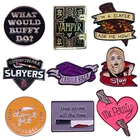 P5819 Dongmanli эмалированная булавка с фильмом ужасов броши сумка нагрудная булавка мультфильм праздничный значок ювелирные изделия подарок для детей друзей