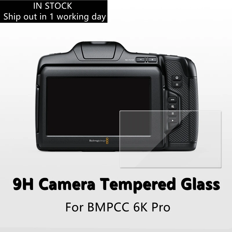 Закаленное стекло для камеры BMPCC 6K Pro bmpcc6kpro Защитное экрана Blackmagic Design Pocket Cinema Came |