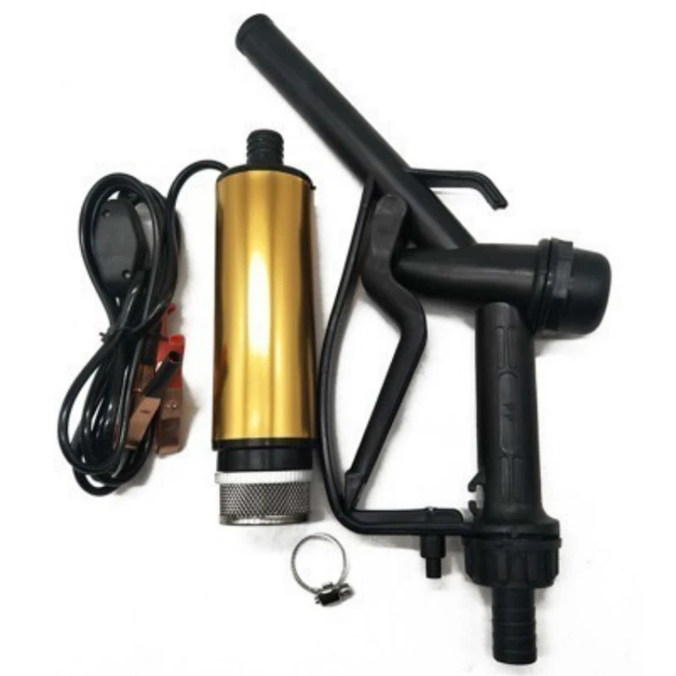 12 В масляный насос погружные дизельные насосы поток 30л/мин 5 м шнур питания