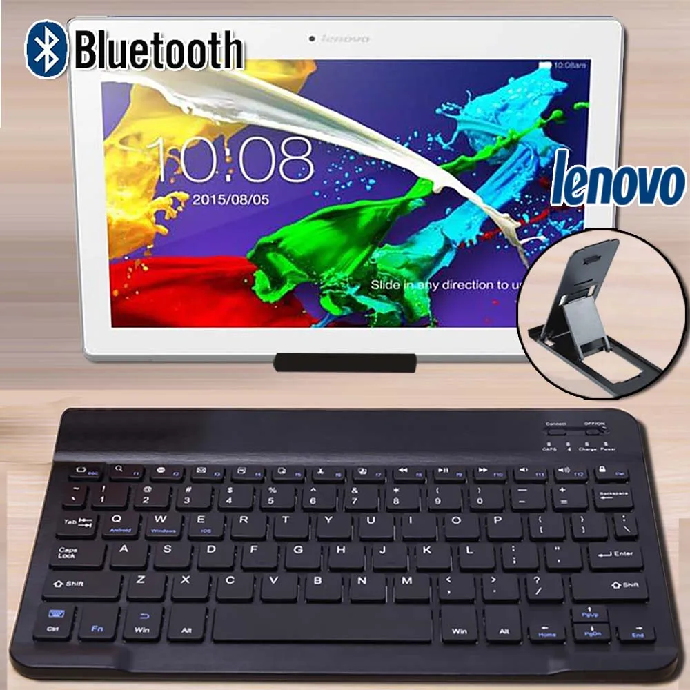Беспроводная Bluetooth клавиатура для планшета Lenovo Moto Tab/Tab E10/M10/P10/Yoga Book 10 1 &quot/Tab3 1/Tab 4