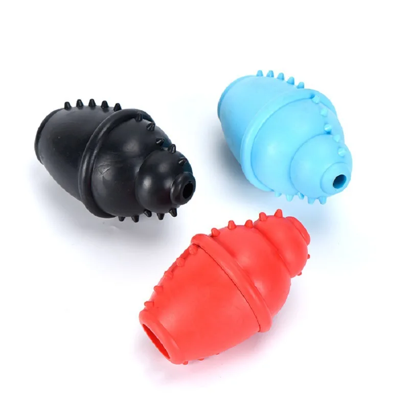 Товары для домашних животных большая Классическая утечка собак резиновая Тыква