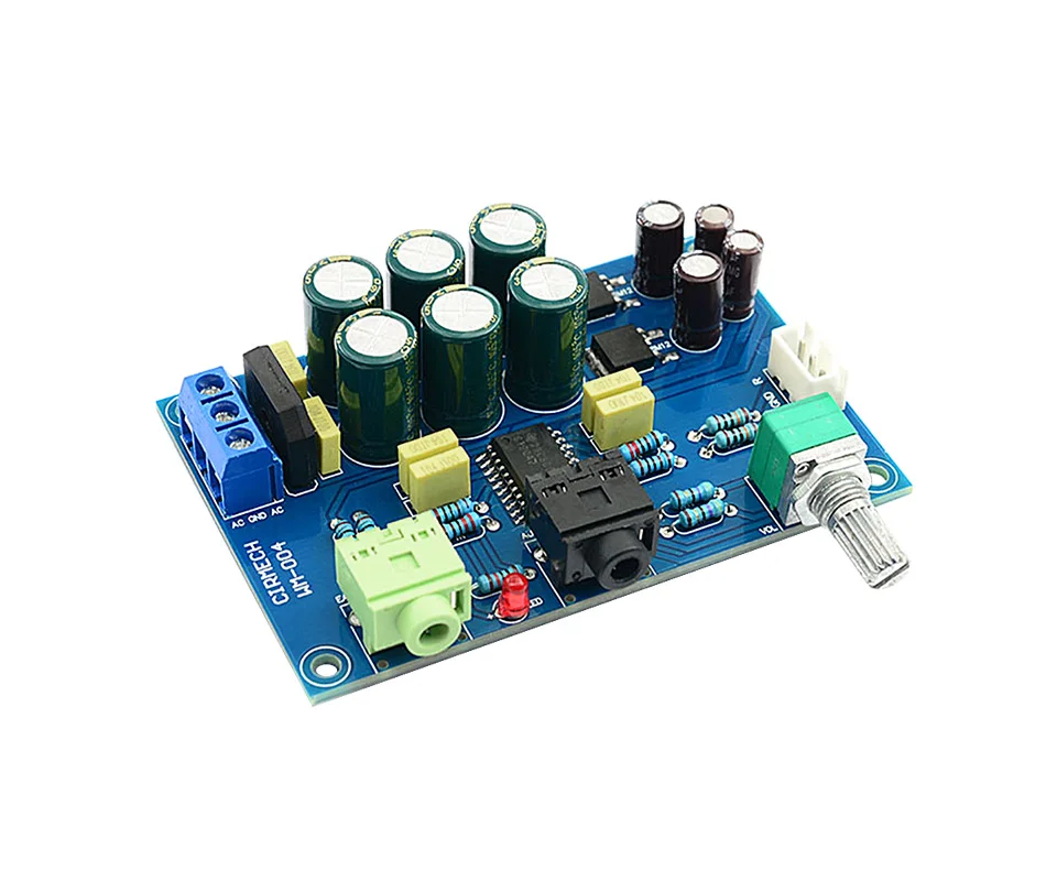 Плата усилителя для наушников TPA6120 HIFI TPA6120A2 усилитель с нулевым шумом сделай сам |