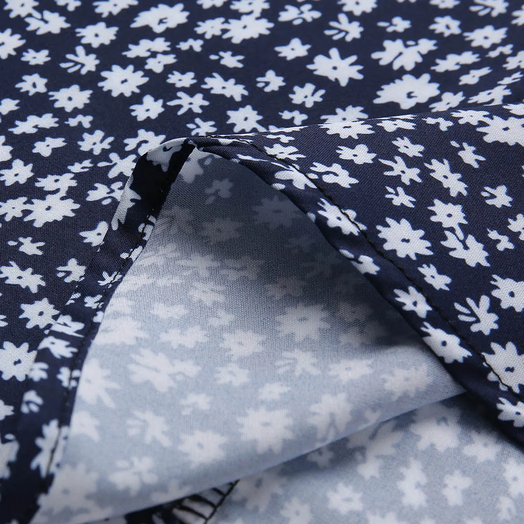 Женское летнее мини-платье с цветочным принтом винтажные богемные платья в стиле