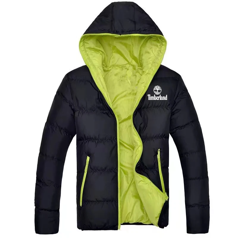 

2021 New Men's Thick Parka Coat Jacket Winter Casual Classic Cotton Clothing Warm Zipper Jacket Men's Motorcycle Windproof Coats