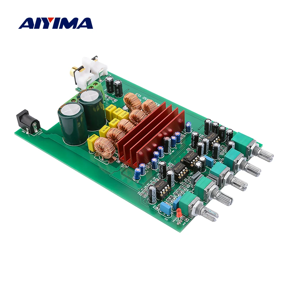 Плата цифрового усилителя AIYIMA TPA3116 2 1 50 Вт * + 100 TPA3116D2 усилитель сабвуфера звуковая
