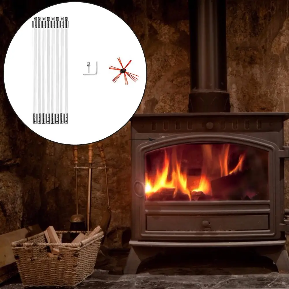 1 комплект кистей для дымохода электродрель набор инструментов подметания с гибкими удилищами из