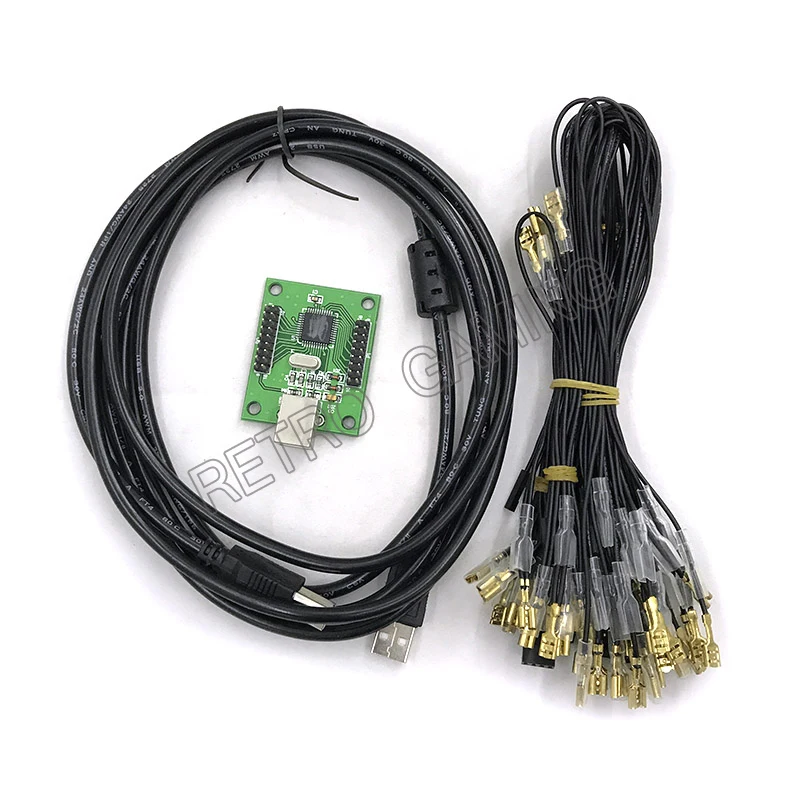 Controller Ps2 Control Arcade Encoder With Usb Cable & Wiring Kit-mame