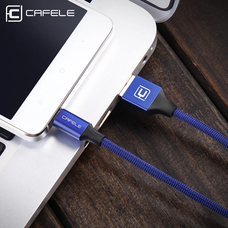 Кабель Cafele Micro USB для быстрой зарядки Huawei P30 Samsung S10 Xiaomi 9 Android кабель передачи данных