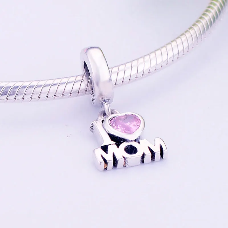 Женское серебряное розовое циркониевое стандартное Оригинальное украшение