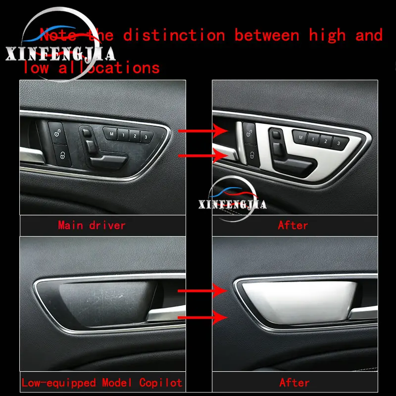 Для Mercedes-Benz CLA GLA A B Class W176 C117 X156 W246 5 шт. стальной дверной динамик панели накладка