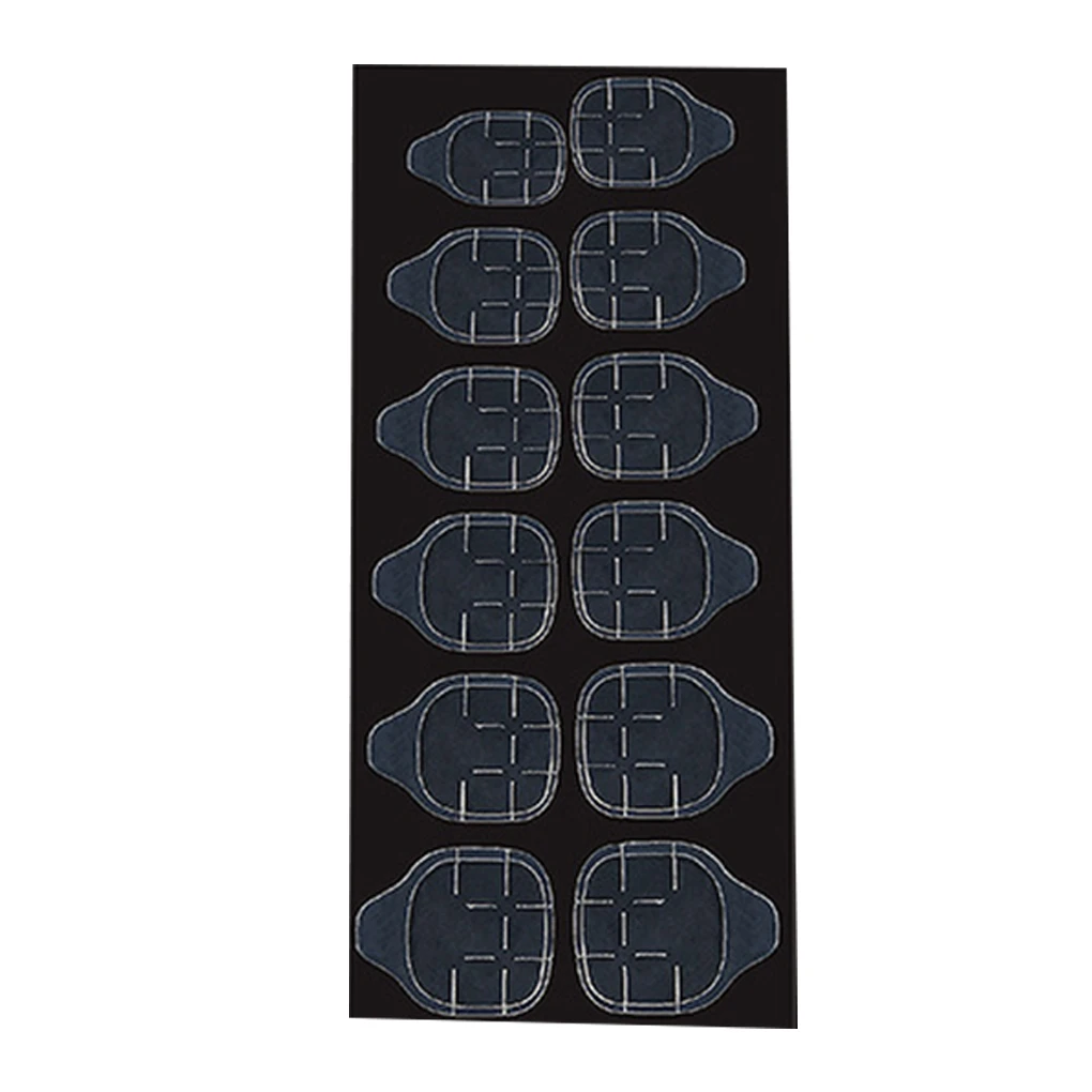 24/12 шт. Двусторонняя накладные клей для накладных ногтей лента клеем Стикеры