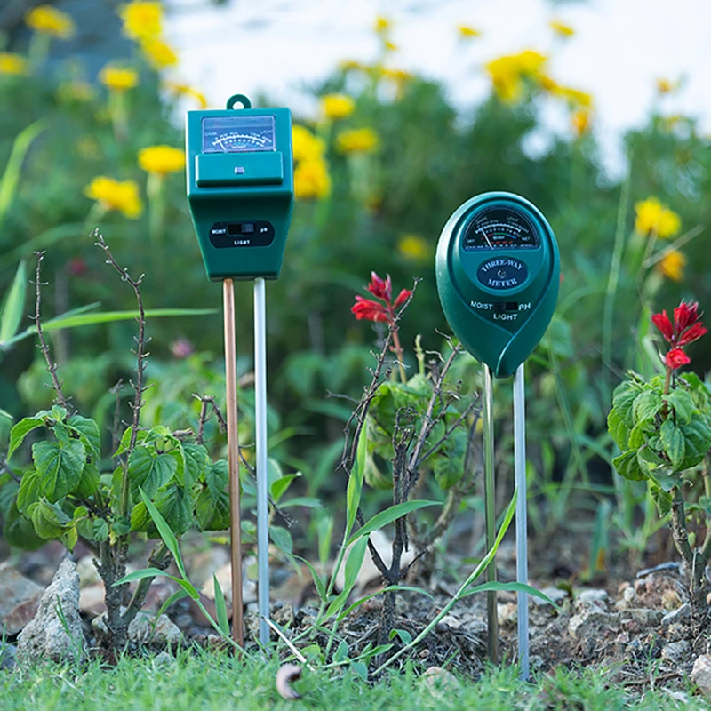 Завод почвы рН метр 3 в 1 Измерение влажности светильник гидропонный анализатор