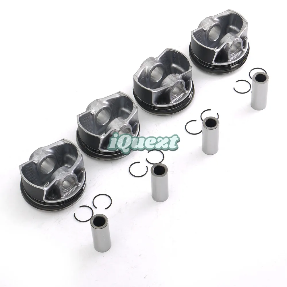 Набор поршней и колец 11259468870 CR 11:1 для BMW 320i 420i X3 Mini Cooper S F30 F56 G20 G30 B48B20A 2.0 1998CC с