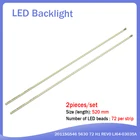 Лента светодиодная, 2 шт.лот, 72 светодиодный да, s 520 мм, S LED, 2011SGS46 5630 72 H1 REV0 LJ64-03035A, новинка, 100%