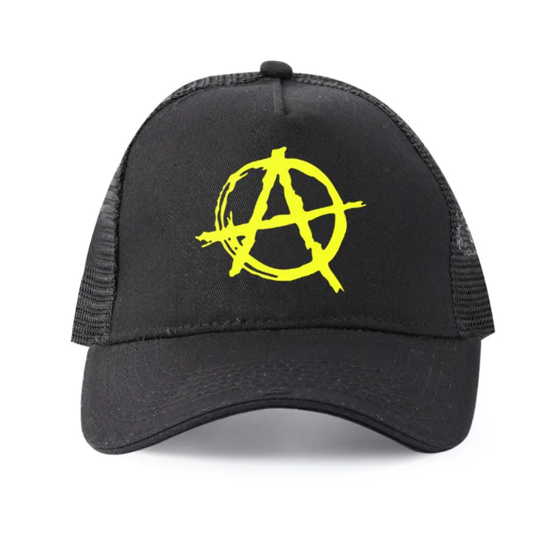 Бейсболка с логотипом анархии символа весна-лето мужская и женская шапка уличный