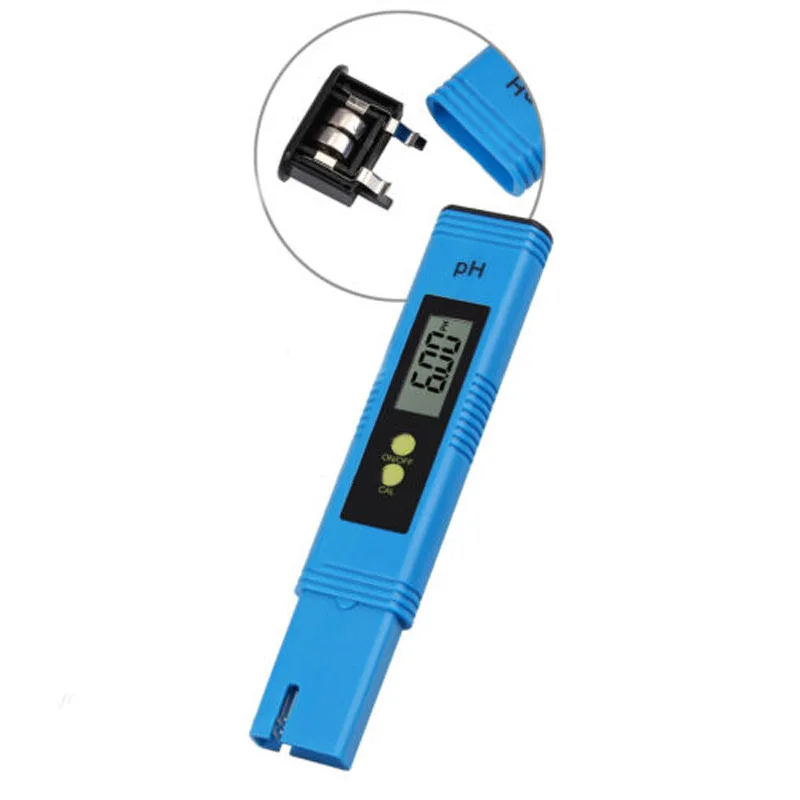 Digital Electric PH Meter LCD Tester hydroponics Home laboratory Aquarium Water Monitor 15.1x3.1x 1.7cm 0.00-14.00pH Testing Pen |