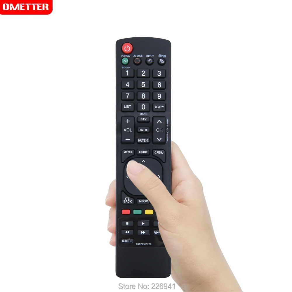 New Remote Control AKB72915226 fit for LG 42LE4500 19LD350 32LD350 42LD520 32LE4500 22LD350C 55LD520 LED LCD Plasma TV 32LM6200 images - 6