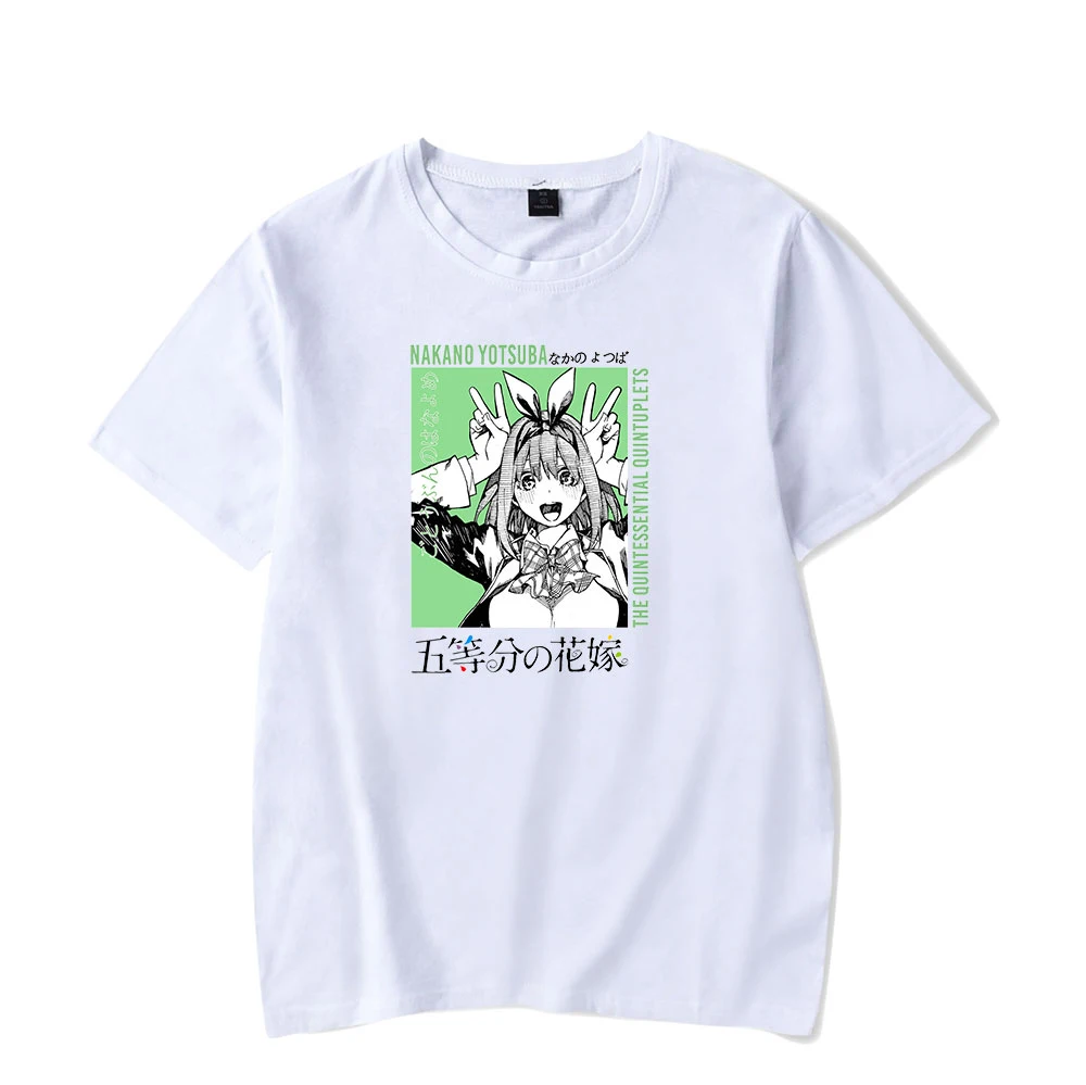 

The Quintessential Quintuplets 3D Summer Men/Women Street Fashion Sports T-shirt Explosive Prints Popular Harajuku Short Sleeves
