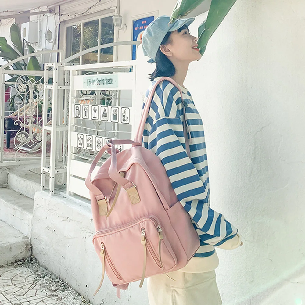 Подростковый холщовый рюкзак Модный женский Школьный повседневный для девушек