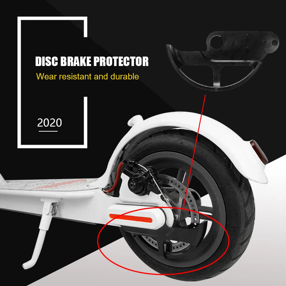 

Disc Brake Scratch Protector Electric Scooter Disc Brake Protective Guard for M365 Pro 1s Kick Scooter Parts