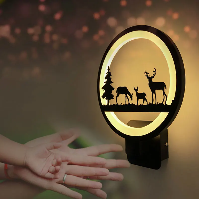 Pаспродажа Лидер продаж, прикроватная настенная лампа в современном минималистичном стиле, креативная индивидуальная прикроватная лампа для гостино...