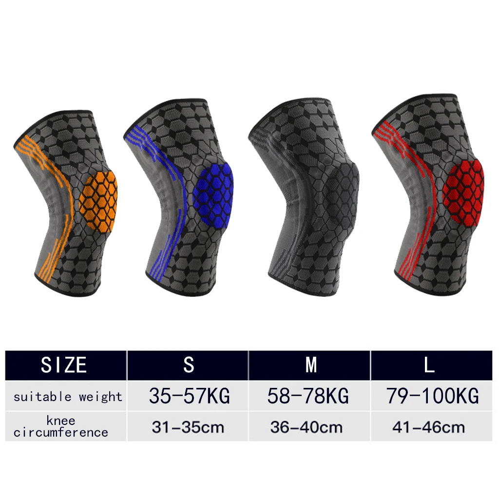 Баскетбольные наколенники REXCHI с силиконовой подкладкой Эластичный Нескользящий