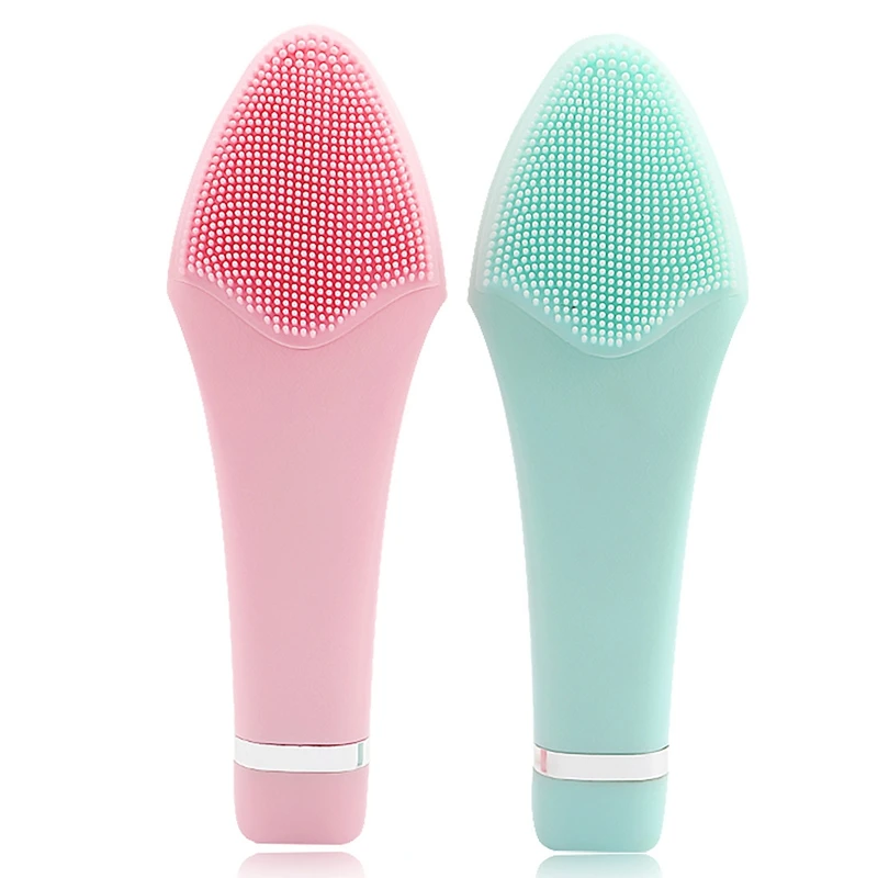 

Electric Facial Cleansing Brush Mini Face Pore Massage Deep Cleaning Tool Silicone Clean Instrument Skin Care Massager