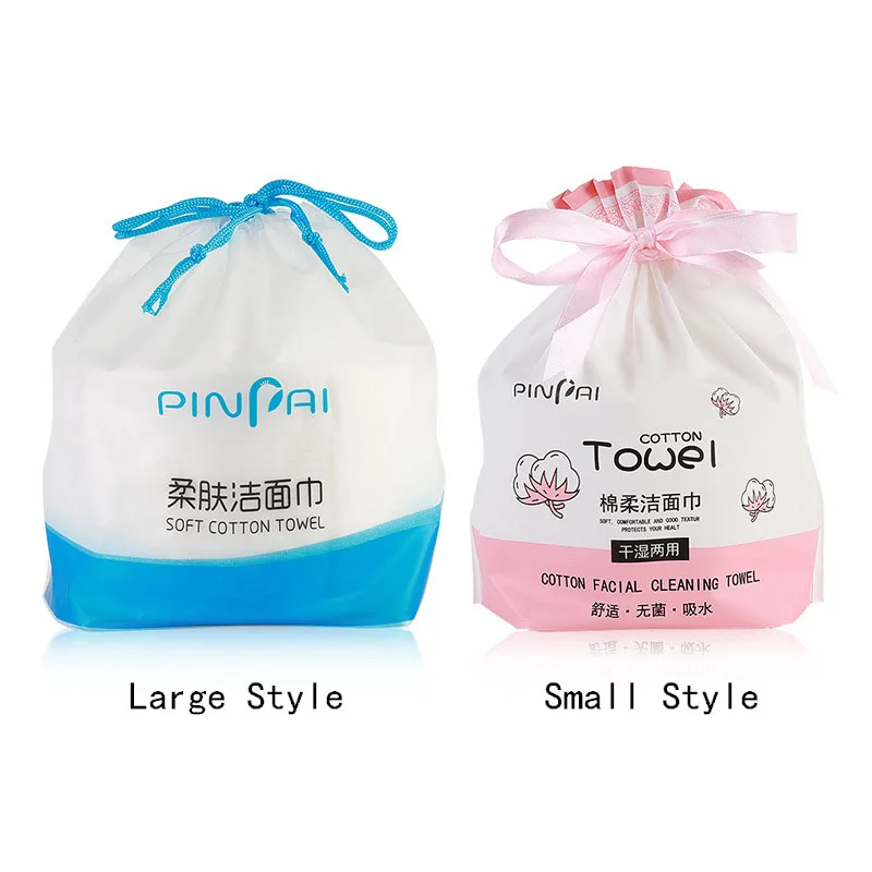 Одноразовое полотенце для уборки лица многофункциональное Хлопковое макияжа