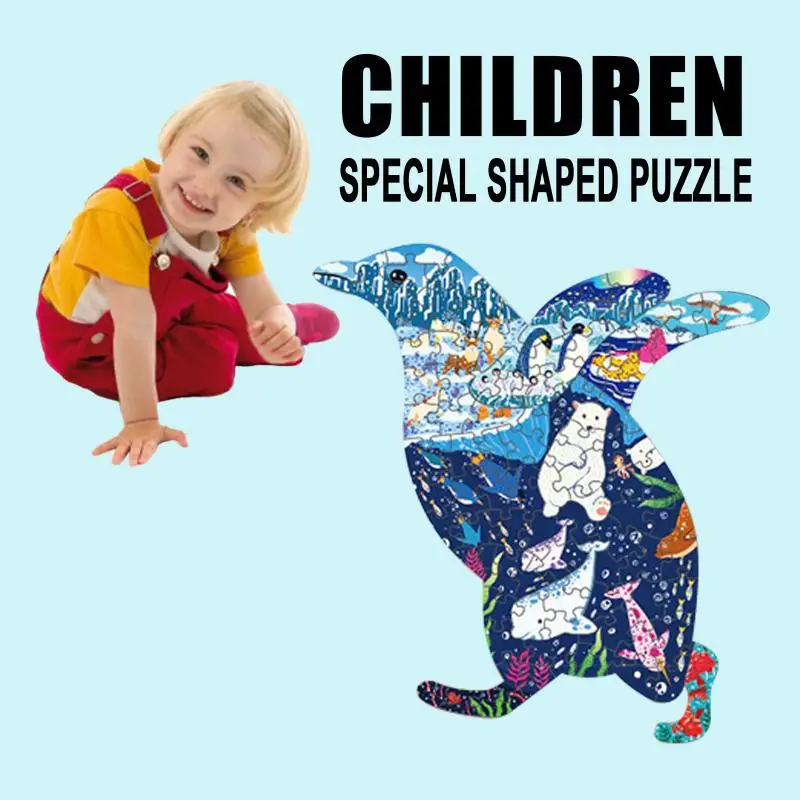 

Wooden Jigsaw Puzzles For Adults Unique Shape Jigsaw Pieces Children DIY Wooden Best Gift For Kids Best Christmas Gift Puzzle