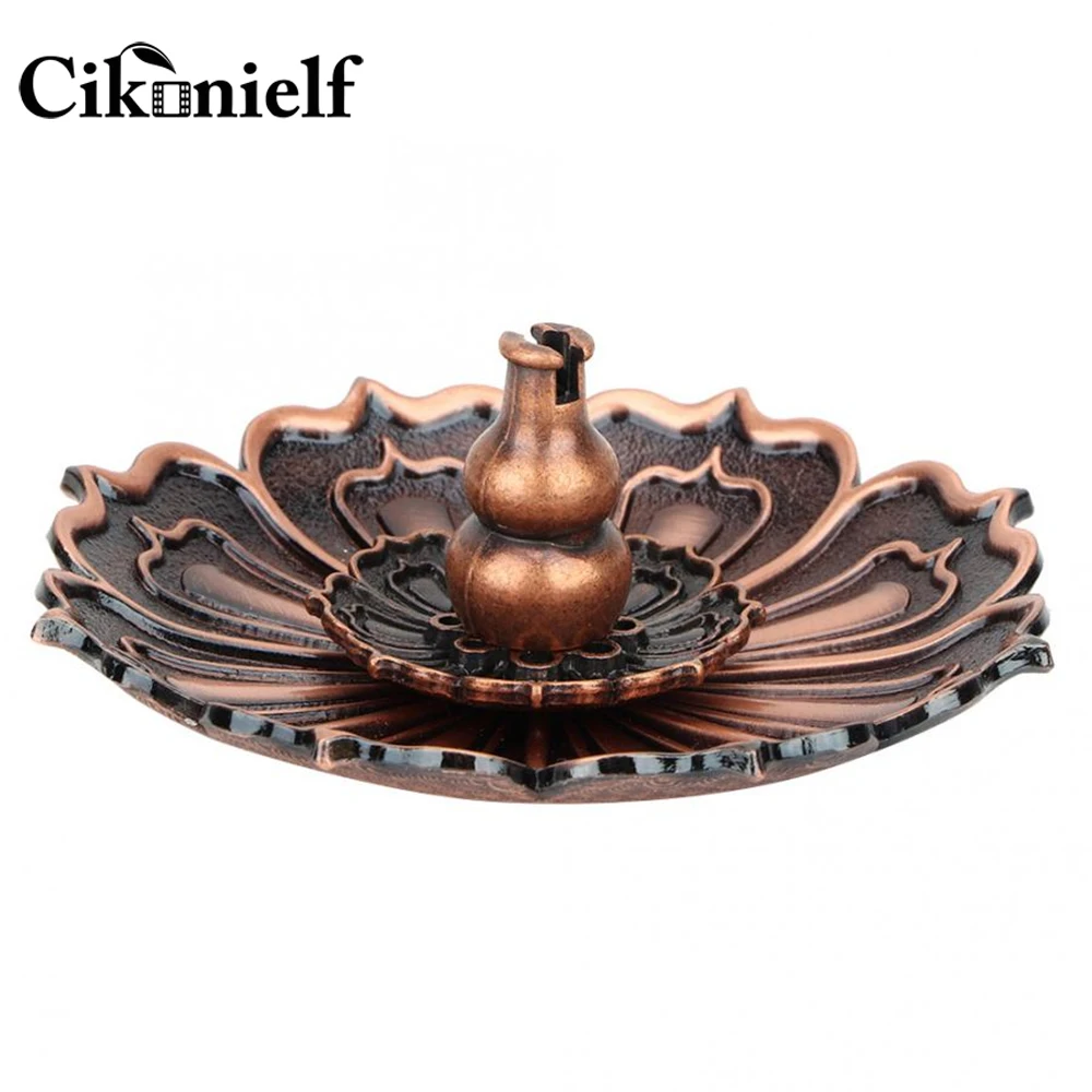 Держатель для палочки пластина горелки буддистская катушка лотос искусственные