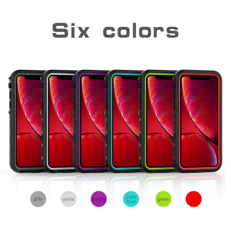 

IP69K Water-resistant Phone Case Bag for Apple iPhone 12 12 Pro Max 6.7 inch 2020 New 360 Full Sealed Diving Surfing Cover Case