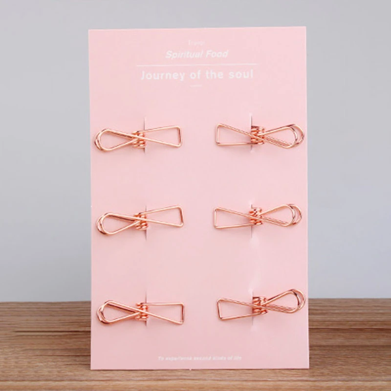 

Small Office File Storage Clip Fish Clip Dovetail Clip 25pcs Data Storage Clip Office Stationery Peripheral Ticket Clip