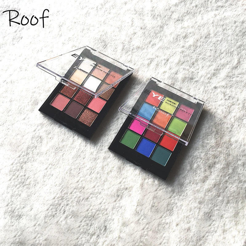 2019 Палетка теней для век Шиммер Профессиональные Тени стойкие 12 цветов матовые