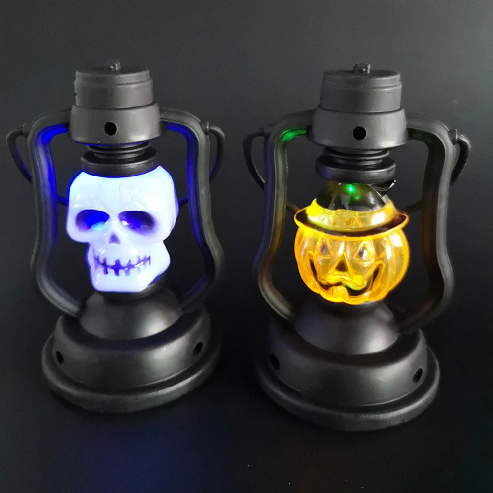 Светодиодный фонарь для украшения хэллоуина 12 гирлянд вечерние фонарики