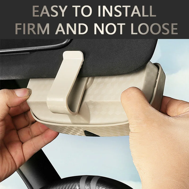 Держатель для очков магнитный автомобильный солнцезащитный козырек Чехол