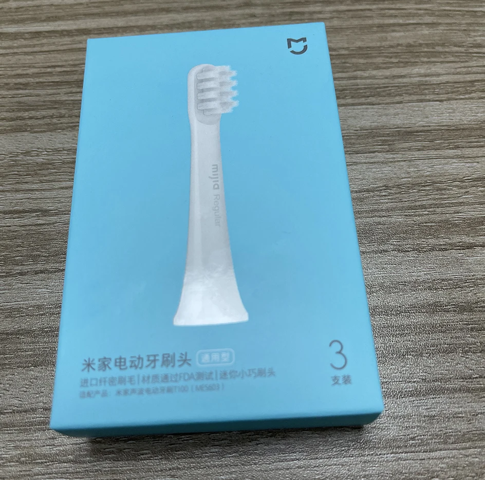 100% Xiaomi Mijia T100 электрическая зубная щетка звуковая головка для взрослых