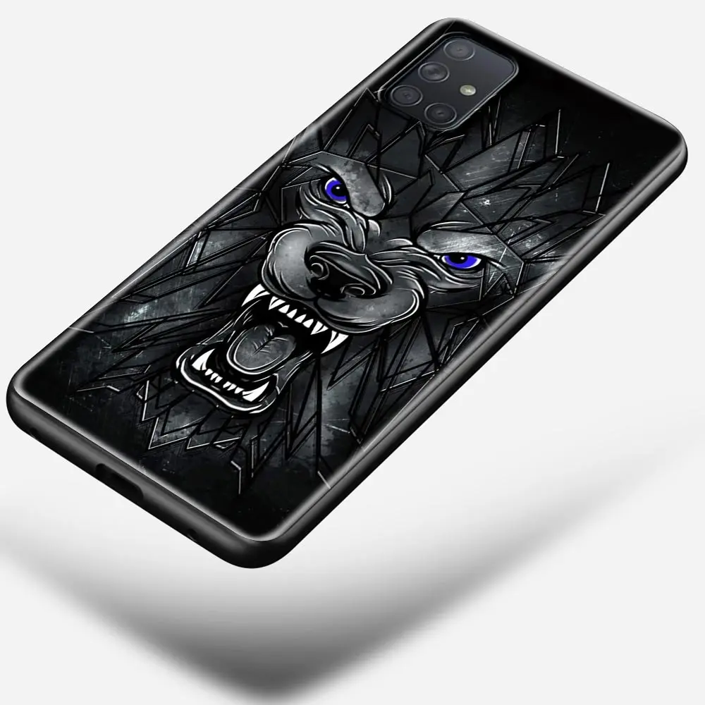 

Wolf, Tiger, Leopard, Lion Shockproof Soft Coque For Samsung Galaxy A50 A70 Silicone Shell A10 A10S A20 A30 A40 Phone Case Shell