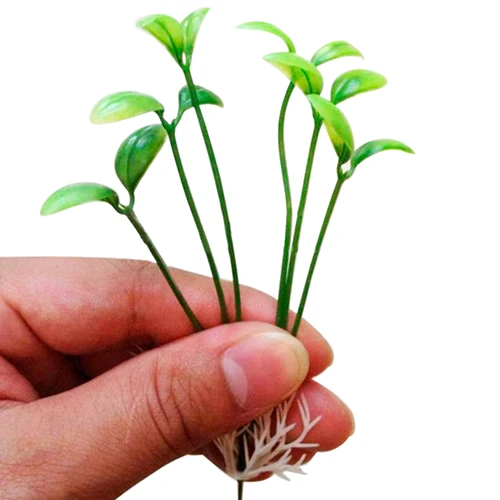 10Pcs Artificial Plants Potted Bonsai Green Small Tree Fake Flowers Ornaments for Home Garden Decor Party Hotel | Дом и сад