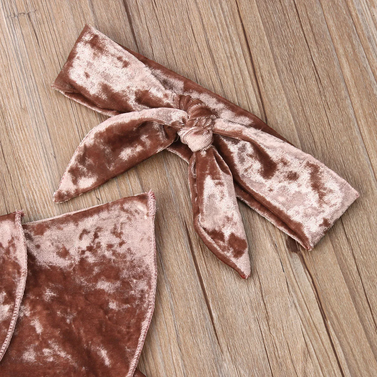 2019 бархатный комбинезон с длинными рукавами и воротником в виде листьев лотоса